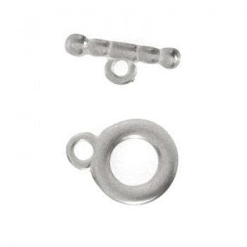 Chiusura T-Bar Nickel Lucido 20mm