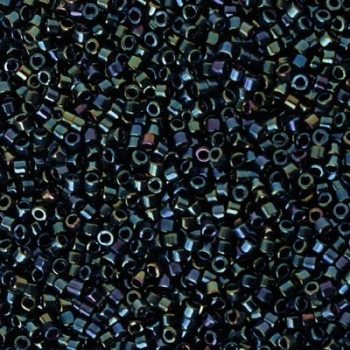 Perline Delica Miyuki 11/0 Metallic Blue Iris