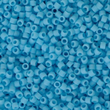Perline Delica Miyuki 11/0 Matte Opaque Light Blue