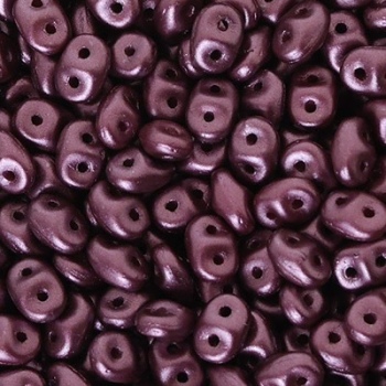 Perline Superduo 2.5x5mm Pastel Burgundy