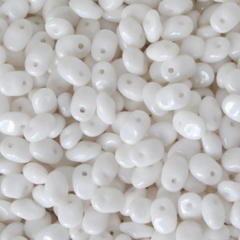 Perline Superuno 2,5x5mm White Luster