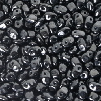 Perline Superuno 2,5x5mm Hematite