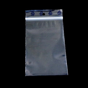 Bustina grip plastica trasparente con foro centrale