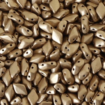 Perline Gemduo Crystal Bronze Pale Gold 8x5mm