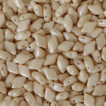 Perline Gemduo Chalk Beige Luster 8x5mm