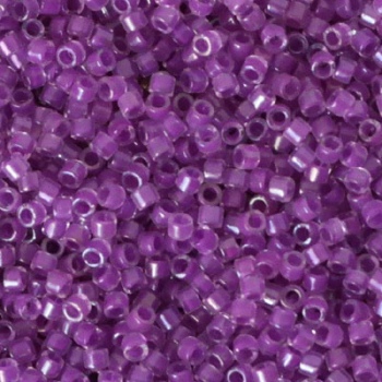 Perline Delica Miyuki 11-0 Lined Lilac Crystal AB