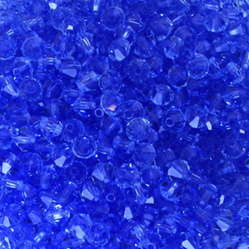 Bicono Preciosa Sapphire 3mm