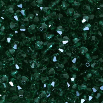Bicono Preciosa Emerald 3mm