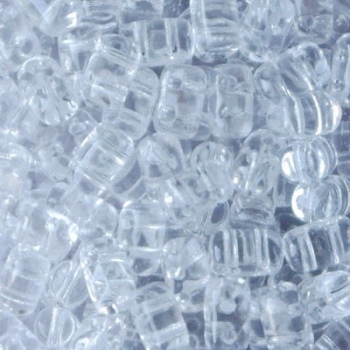 Perline Rulla 3x5mm Crystal