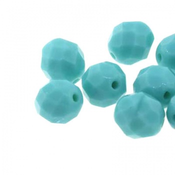Mezzi Cristalli Preciosa Turquoise 4mm