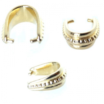 Gancio Per Pendente Dorato 14mm