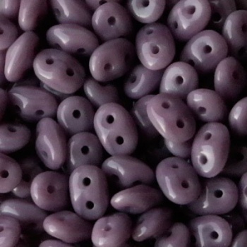 Perline Superduo 2.5x5mm Opaque Violet