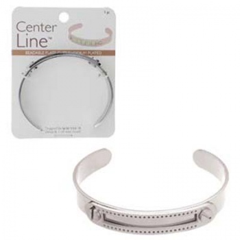 Bracciale Piatto Acciaio 65mm
