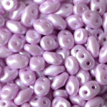 Perline Superduo 2.5x5mm Pastel Light Rose