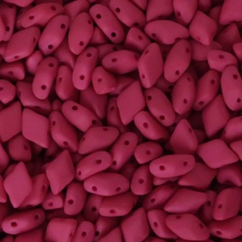 Perline Gemduo Matte Velvet Purple Wine 8x5mm