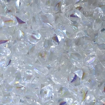 Perline Gemduo Crystal AB 8x5mm