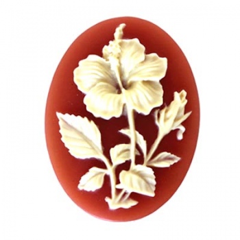 Cammeo Resina Fiore Ivory...