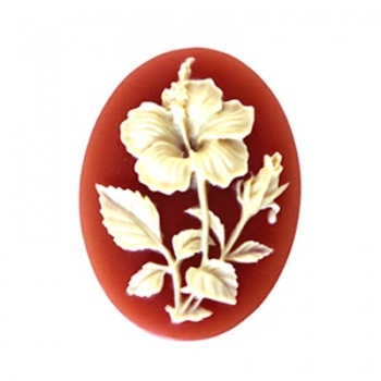 Cammeo Resina Fiore Ivory...