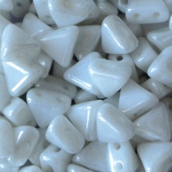 Perline Kheops® par Puca® 6mm Opaque White Luster