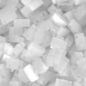 TLH131F-perline half-tila-matte-crystal-per-bigiotteria-