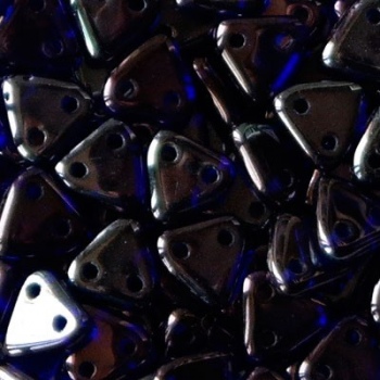Perline Triangoli 6mm Cobalt Vega