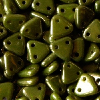 Perline Triangoli 6mm Chartreuse