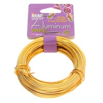 Filo Alluminio Oro Diametro 1mm