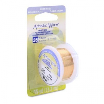 Filo Artistic Wire Silver Gold Diametro 0,40mm