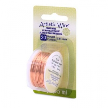 Filo artistic wire colore rame diametro 0-81mm