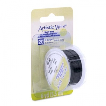 Filo Artistic Wire Nero Diametro 0,81mm