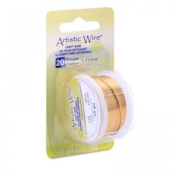 Filo Artistic Wire Dorato Diametro 0,81mm
