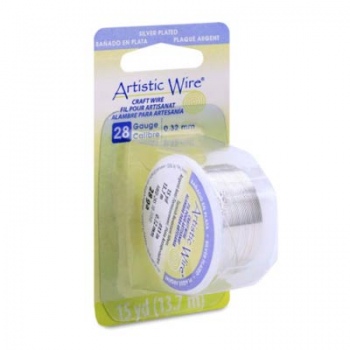 Filo Artistic Wire Argentato Diametro 0,32mm