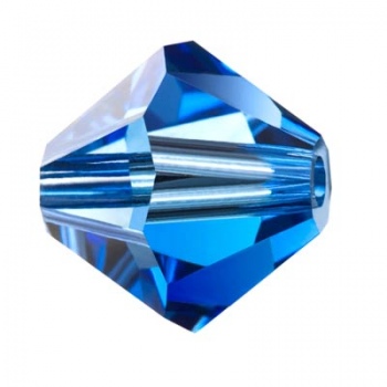 Bicono Preciosa Sapphire 3mm
