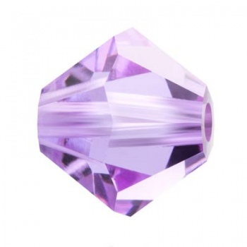 Bicono preciosa violet 4mm