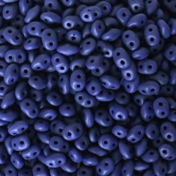 Perline Superduo 2.5x5mm Matte Opaque Navy Blue