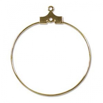 Orecchino Cerchio Dorato 30mm