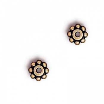 Distanziatore Ottone Anticato 6mm