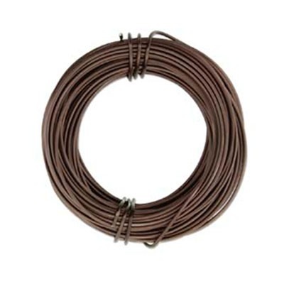 Vendita Filo alluminio wire matte brown diametro 1mm