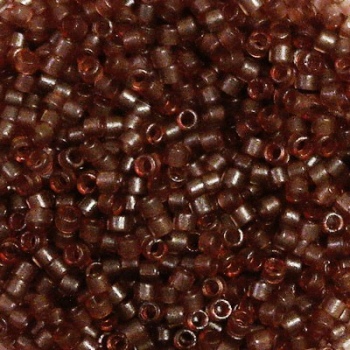 Perline Delica Miyuki 11/0 Dyed Matte Transparent